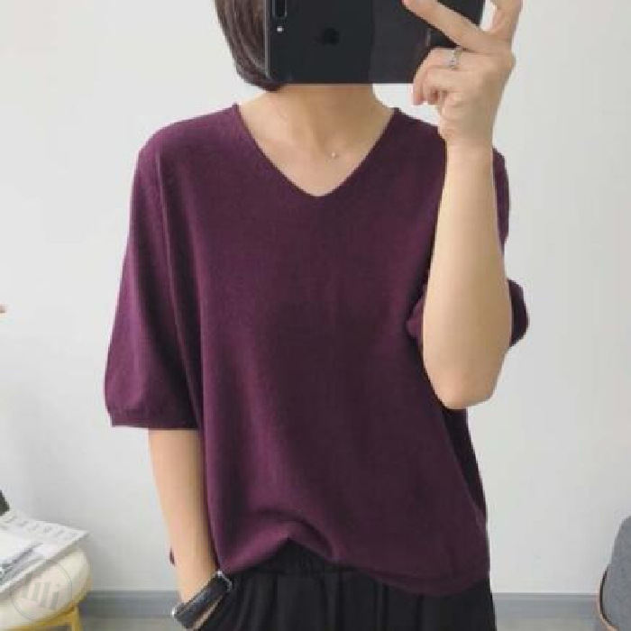 紫色/中袖