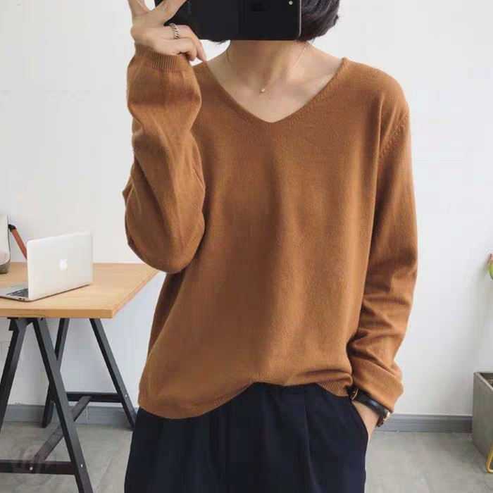 棕色/長袖